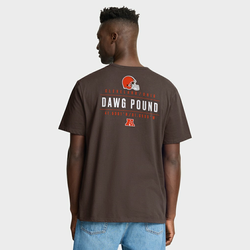 Cleveland Browns Passing Pocket Legacy T-Shirt - Brown online