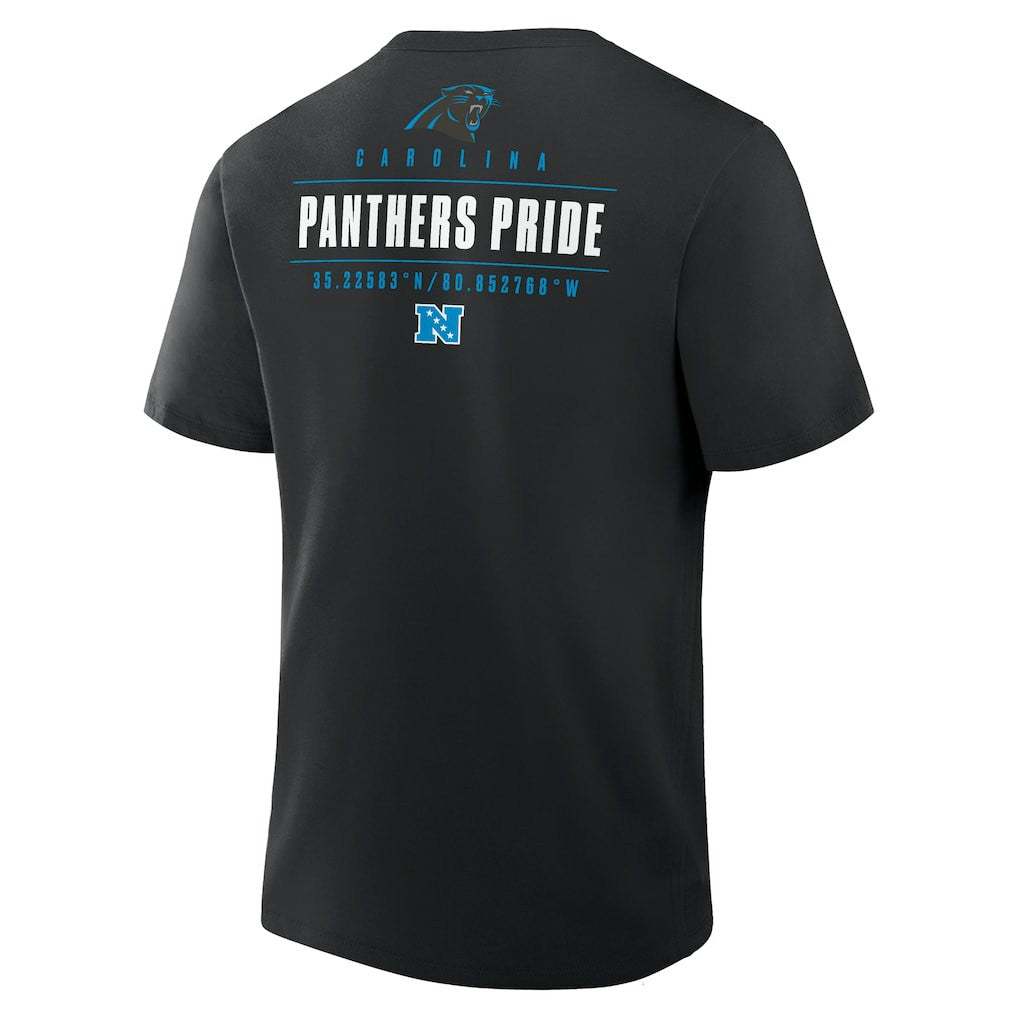 Carolina Panthers Passing Pocket Legacy T-Shirt - Black on sale