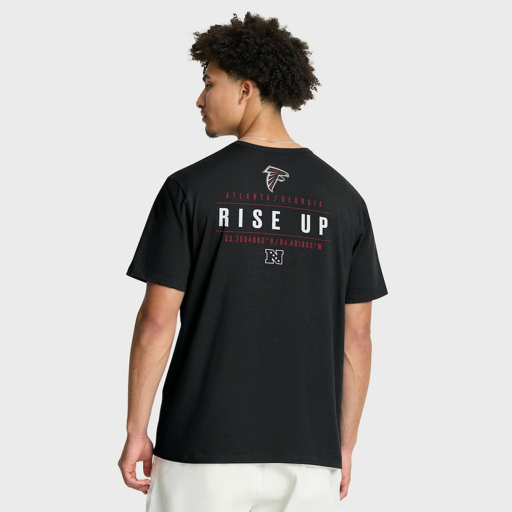 Atlanta Falcons Passing Pocket Legacy T-Shirt - Black sale