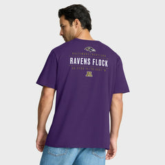 Baltimore Ravens Passing Pocket Legacy T-Shirt - Purple sale