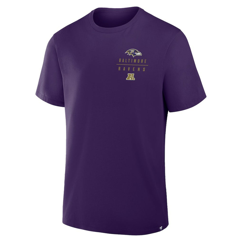 Baltimore Ravens Passing Pocket Legacy T-Shirt - Purple sale