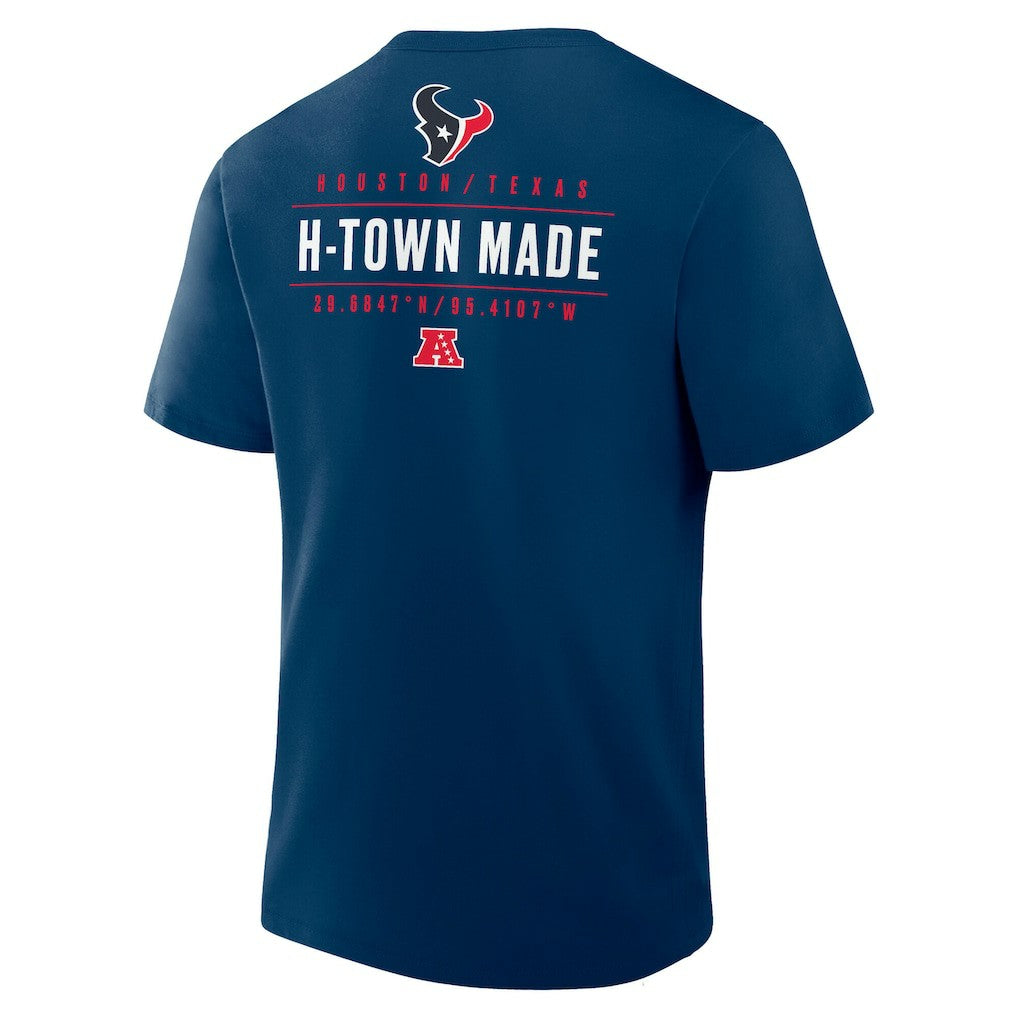 Houston Texans Passing Pocket Legacy T-Shirt - Navy outlet