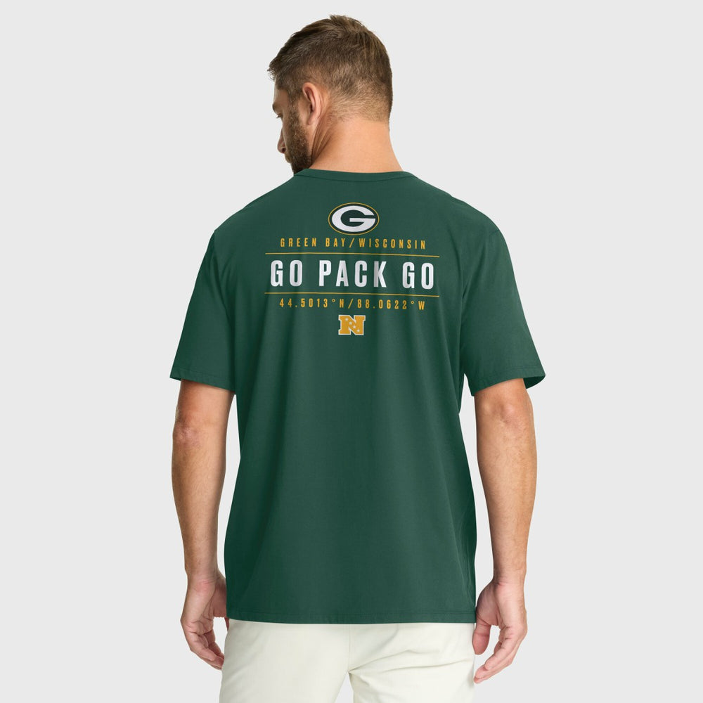 Green Bay Packers Passing Pocket Legacy T-Shirt - Green cheap
