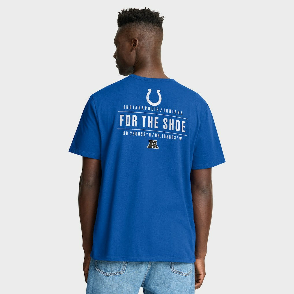 Indianapolis Colts Passing Pocket Legacy T-Shirt - Royal on sale