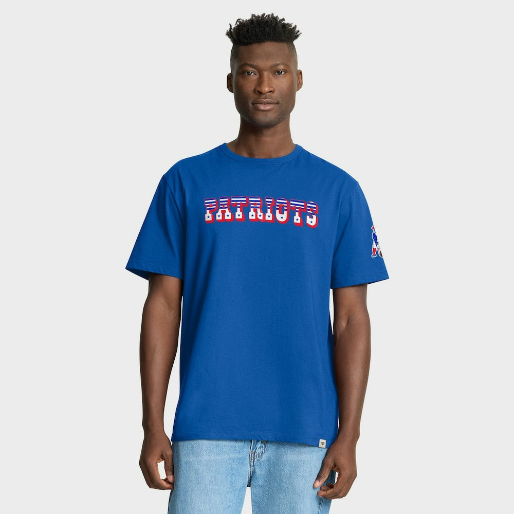 New England Patriots Elevated Classic Legacy T-Shirt - Royal cheap