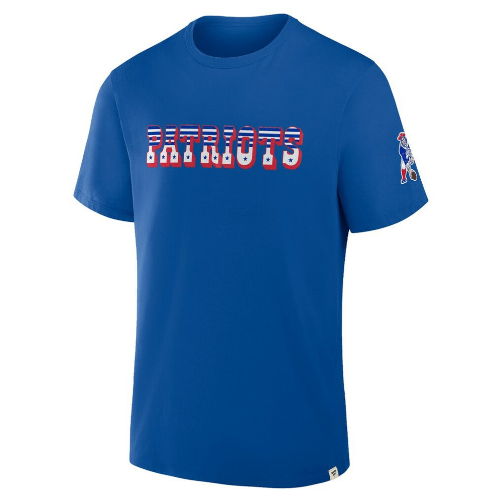 New England Patriots Elevated Classic Legacy T-Shirt - Royal cheap