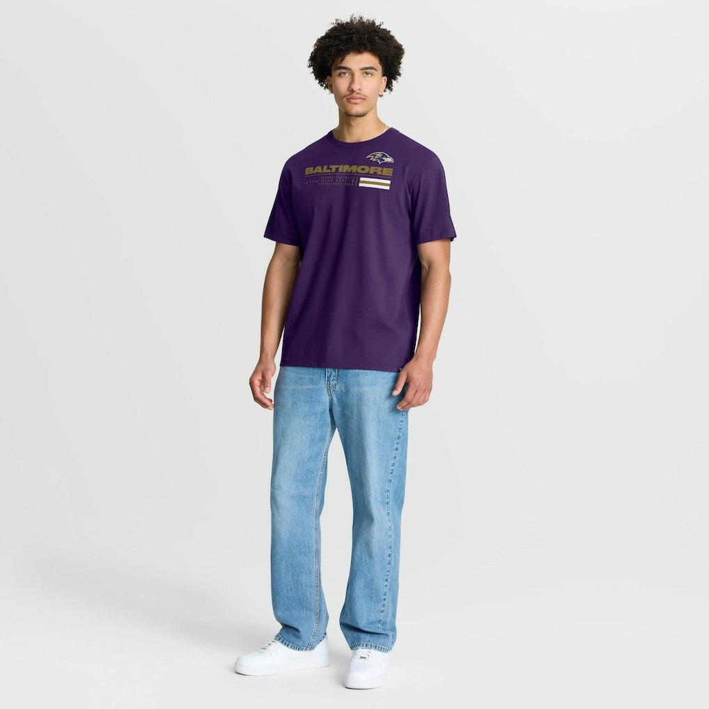 Baltimore Ravens Chop Block Legacy T-Shirt - Purple discount