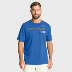 Detroit Lions Chop Block Legacy T-Shirt - Blue sale