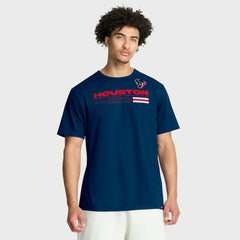 Houston Texans Chop Block Legacy T-Shirt - Navy discount
