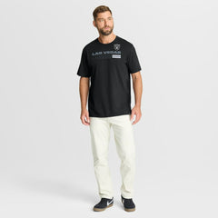 Las Vegas Raiders Chop Block Legacy T-Shirt - Black on sale