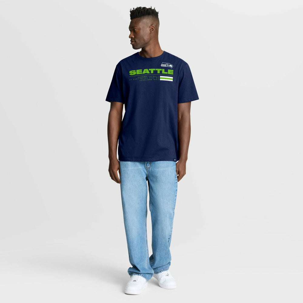 Seattle Seahawks Chop Block Legacy T-Shirt - College Navy online