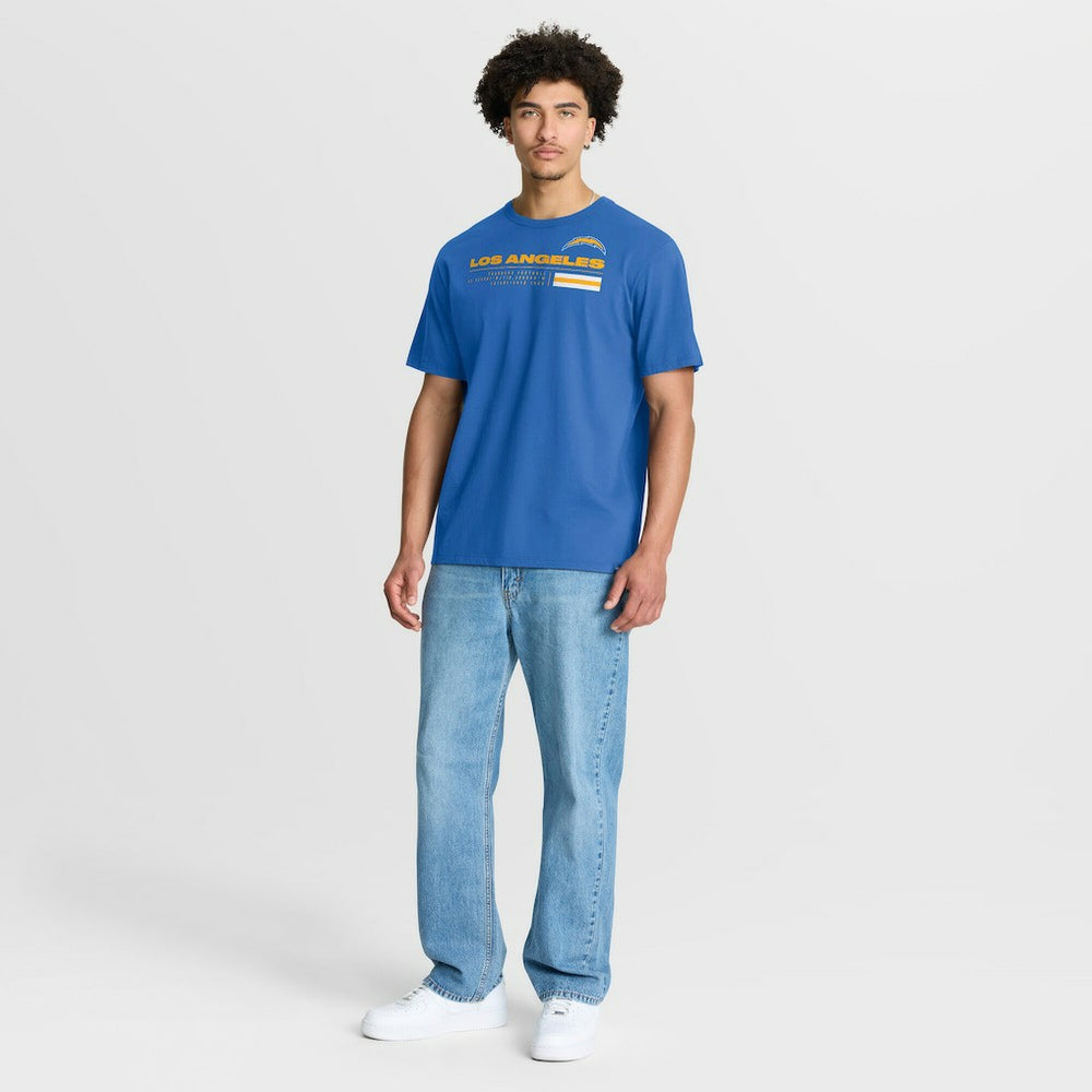 Los Angeles Chargers Chop Block Legacy T-Shirt - Powder Blue online