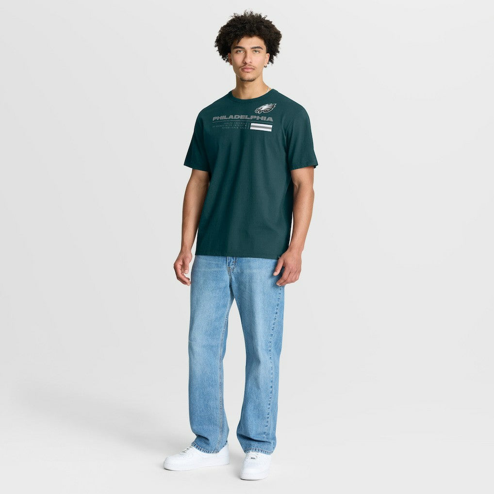 Philadelphia Eagles Chop Block Legacy T-Shirt - Midnight Green sale