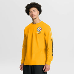 Pittsburgh Steelers Clock Management Legacy Long Sleeve T-Shirt - Gold cheap