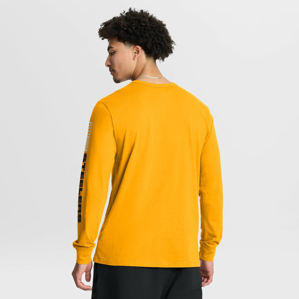 Pittsburgh Steelers Clock Management Legacy Long Sleeve T-Shirt - Gold cheap