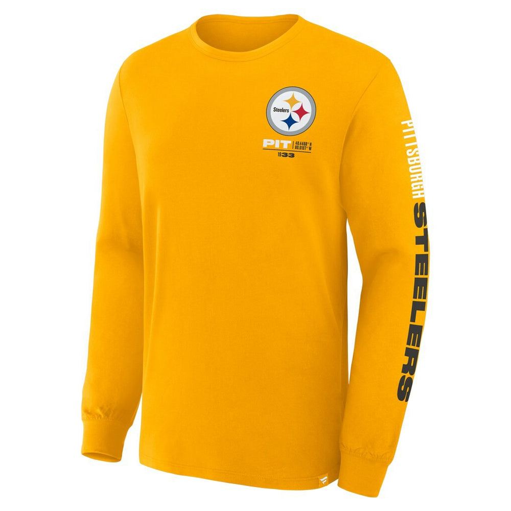 Pittsburgh Steelers Clock Management Legacy Long Sleeve T-Shirt - Gold cheap