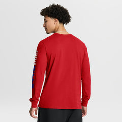 Buffalo Bills Clock Management Legacy Long Sleeve T-Shirt - Red cheap