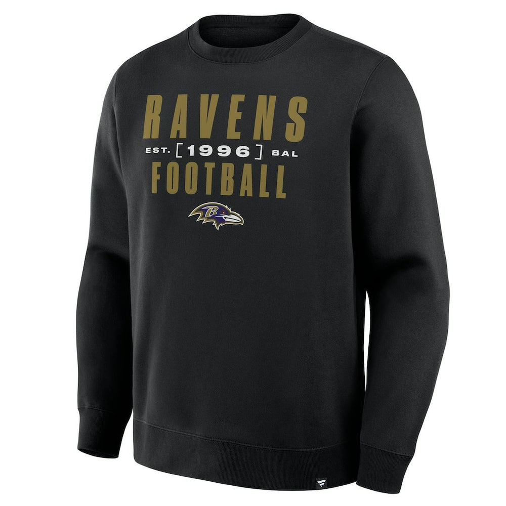 Baltimore Ravens Powerful Throw Legacy Pullover Sweatshirt - Black discount
