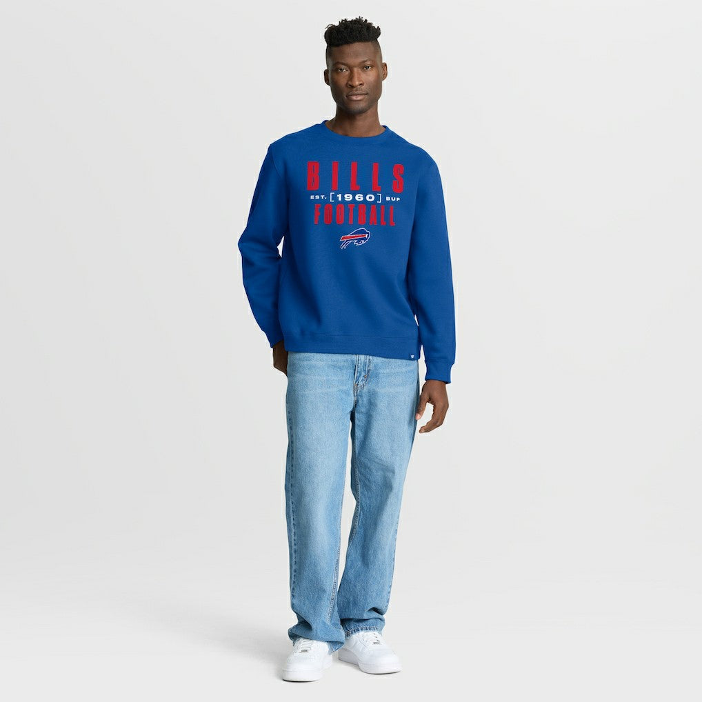 Buffalo Bills Powerful Throw Legacy Pullover Sweatshirt - Royal on sale