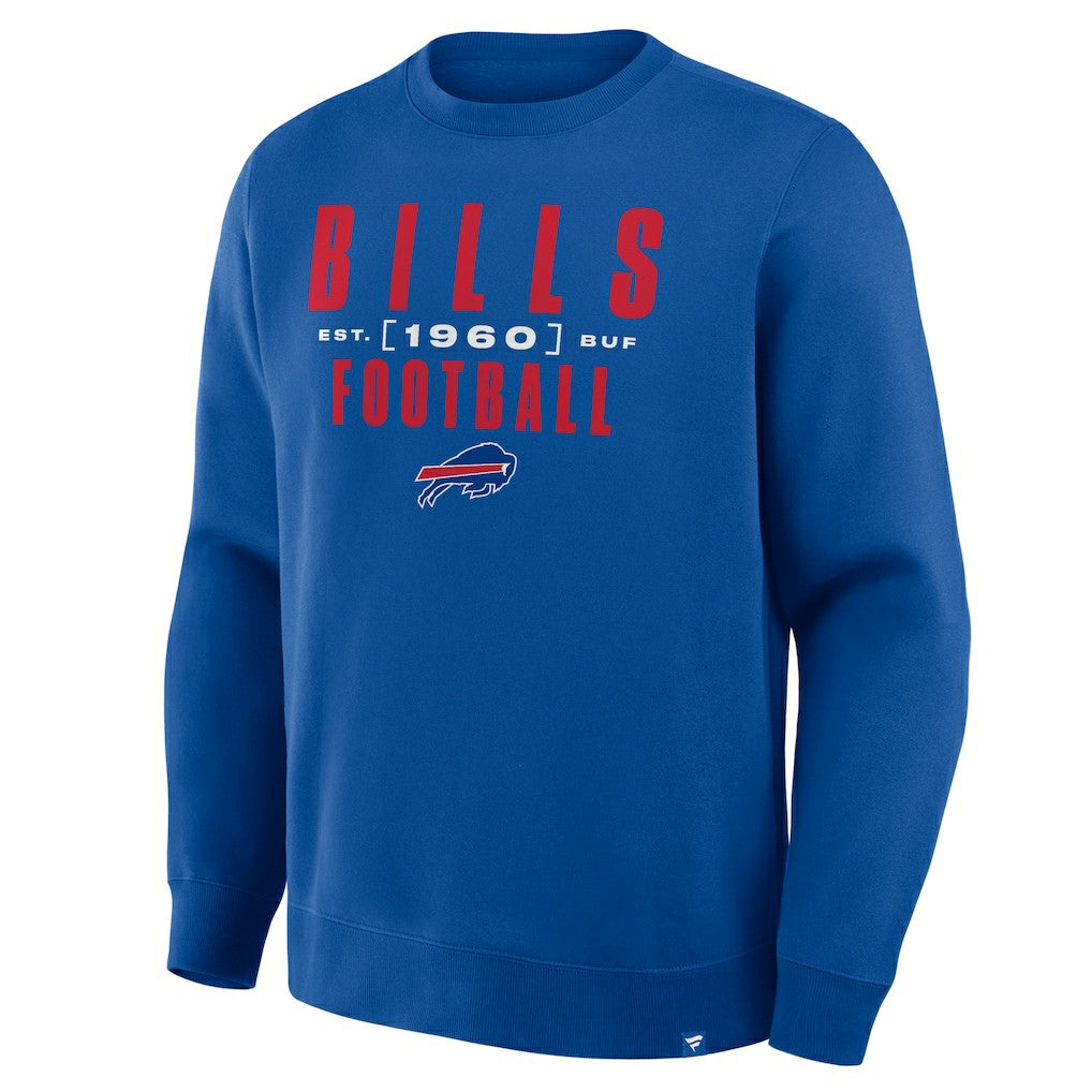 Buffalo Bills Powerful Throw Legacy Pullover Sweatshirt - Royal on sale
