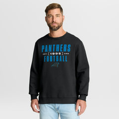 Carolina Panthers Powerful Throw Legacy Pullover Sweatshirt - Black discount
