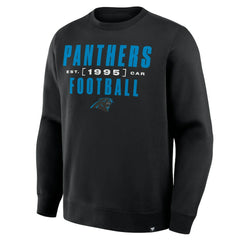 Carolina Panthers Powerful Throw Legacy Pullover Sweatshirt - Black discount