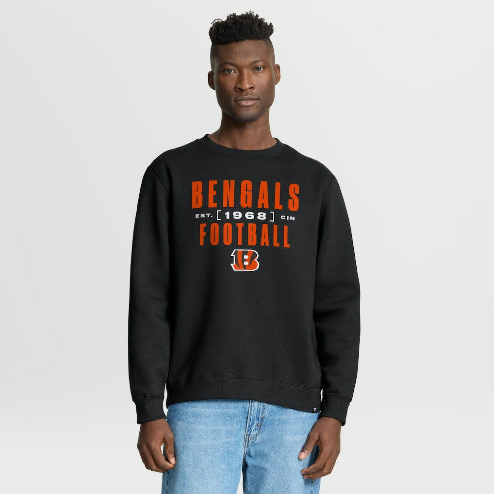 Cincinnati Bengals Powerful Throw Legacy Pullover Sweatshirt - Black online