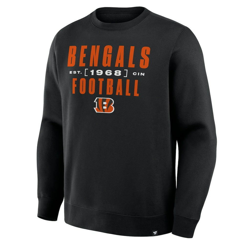 Cincinnati Bengals Powerful Throw Legacy Pullover Sweatshirt - Black online