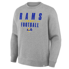 Los Angeles Rams Powerful Throw Legacy Pullover Sweatshirt - Heather Gray cheap