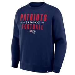 New England Patriots Powerful Throw Legacy Pullover Sweatshirt - Navy online