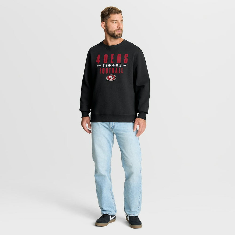 San Francisco 49ers Powerful Throw Legacy Pullover Sweatshirt - Black for sale