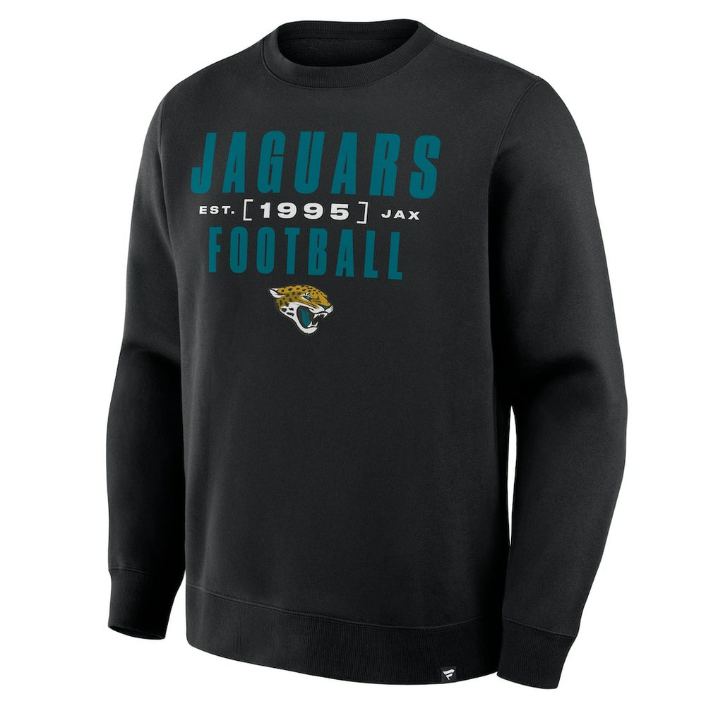 Jacksonville Jaguars Powerful Throw Legacy Pullover Sweatshirt - Black outlet