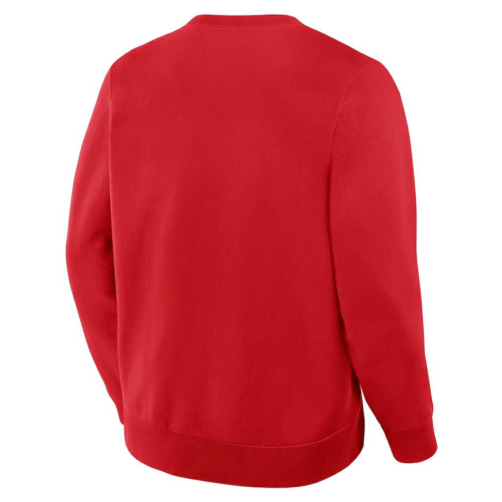 Kansas City Chiefs Powerful Throw Legacy Pullover Sweatshirt - Red on sale