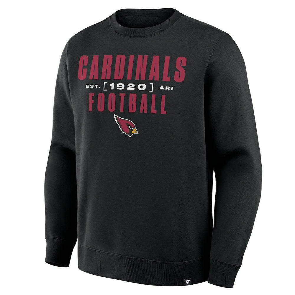 Arizona Cardinals Powerful Throw Legacy Pullover Sweatshirt - Black outlet