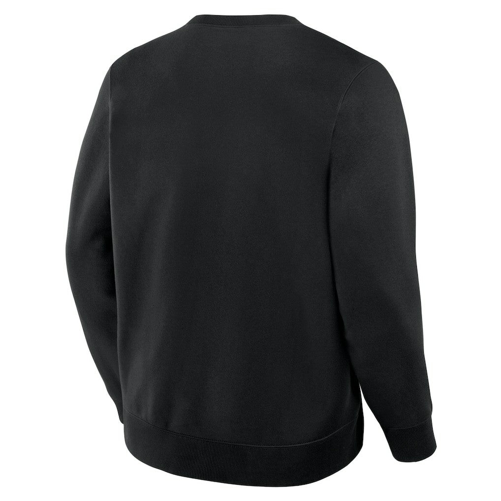 New Orleans Saints Powerful Throw Legacy Pullover Sweatshirt - Black on sale