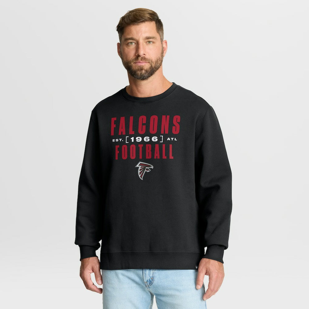 Atlanta Falcons Powerful Throw Legacy Pullover Sweatshirt - Black online