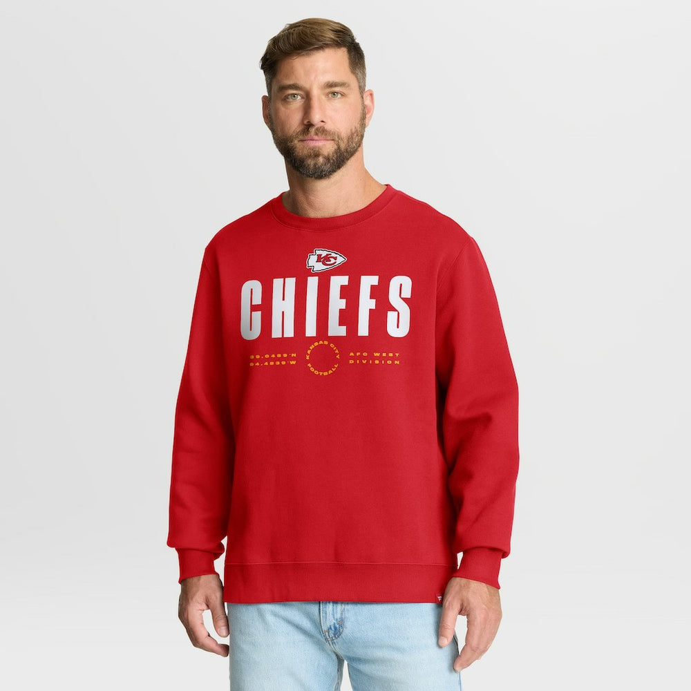 Kansas City Chiefs Direct Handoff Legacy Pullover Sweatshirt - Red on sale