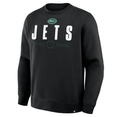 New York Jets Direct Handoff Legacy Pullover Sweatshirt - Black on sale