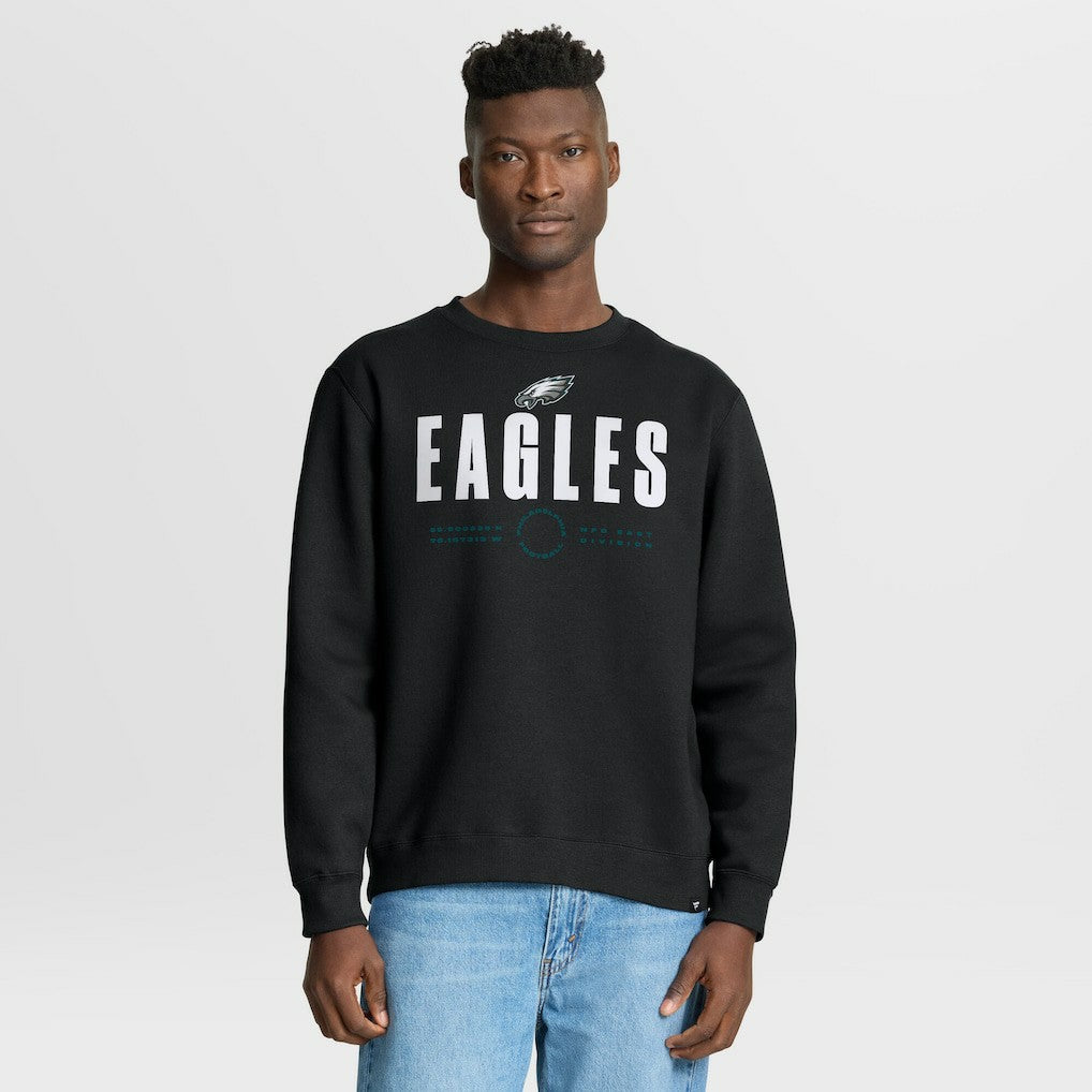 Philadelphia Eagles Direct Handoff Legacy Pullover Sweatshirt - Black on sale