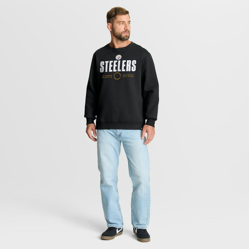 Pittsburgh Steelers Direct Handoff Legacy Pullover Sweatshirt - Black for sale