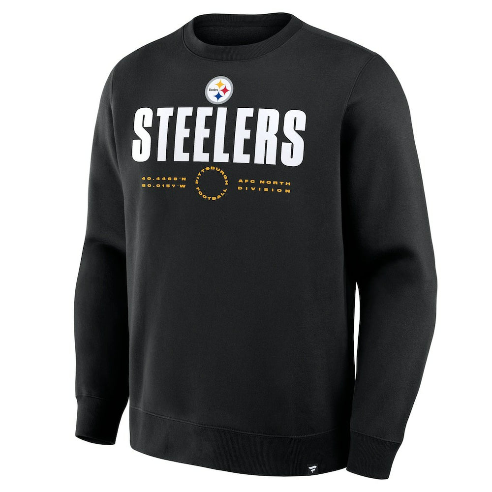 Pittsburgh Steelers Direct Handoff Legacy Pullover Sweatshirt - Black for sale