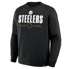 Pittsburgh Steelers Direct Handoff Legacy Pullover Sweatshirt - Black for sale
