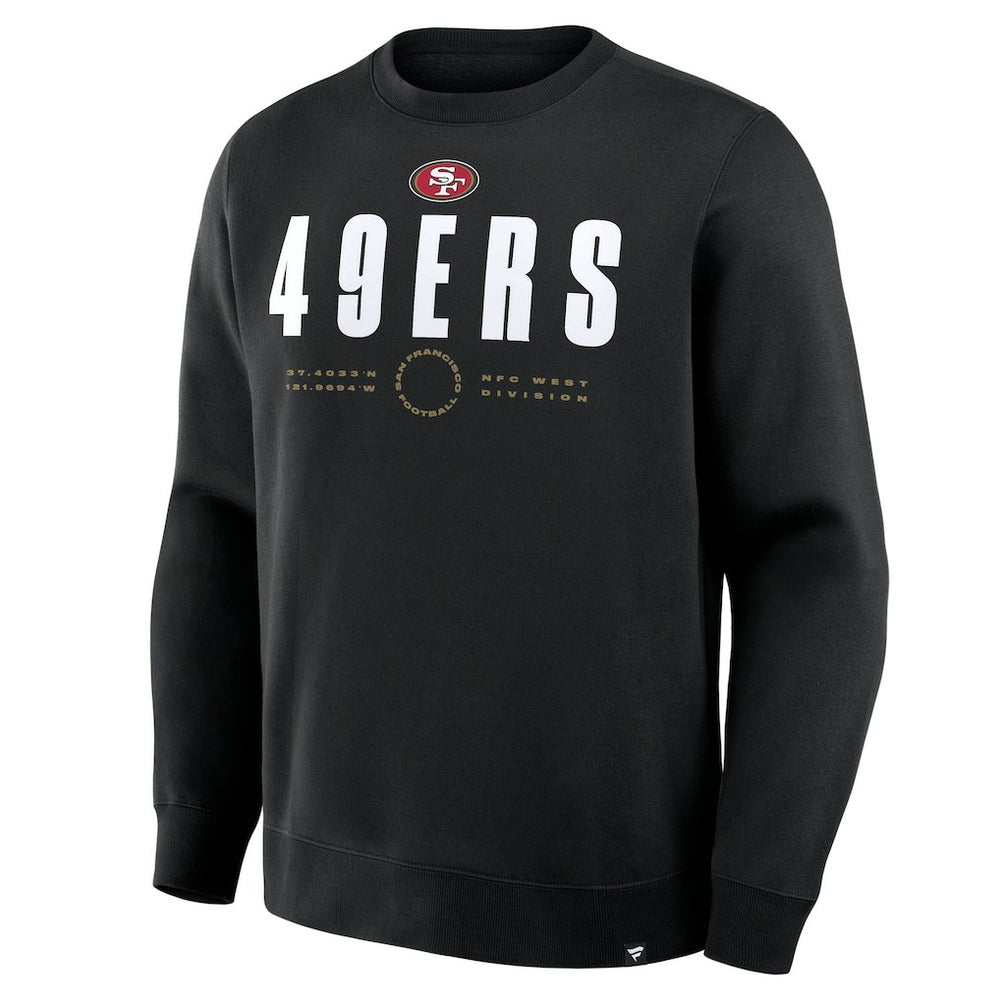 San Francisco 49ers Direct Handoff Legacy Pullover Sweatshirt - Black sale