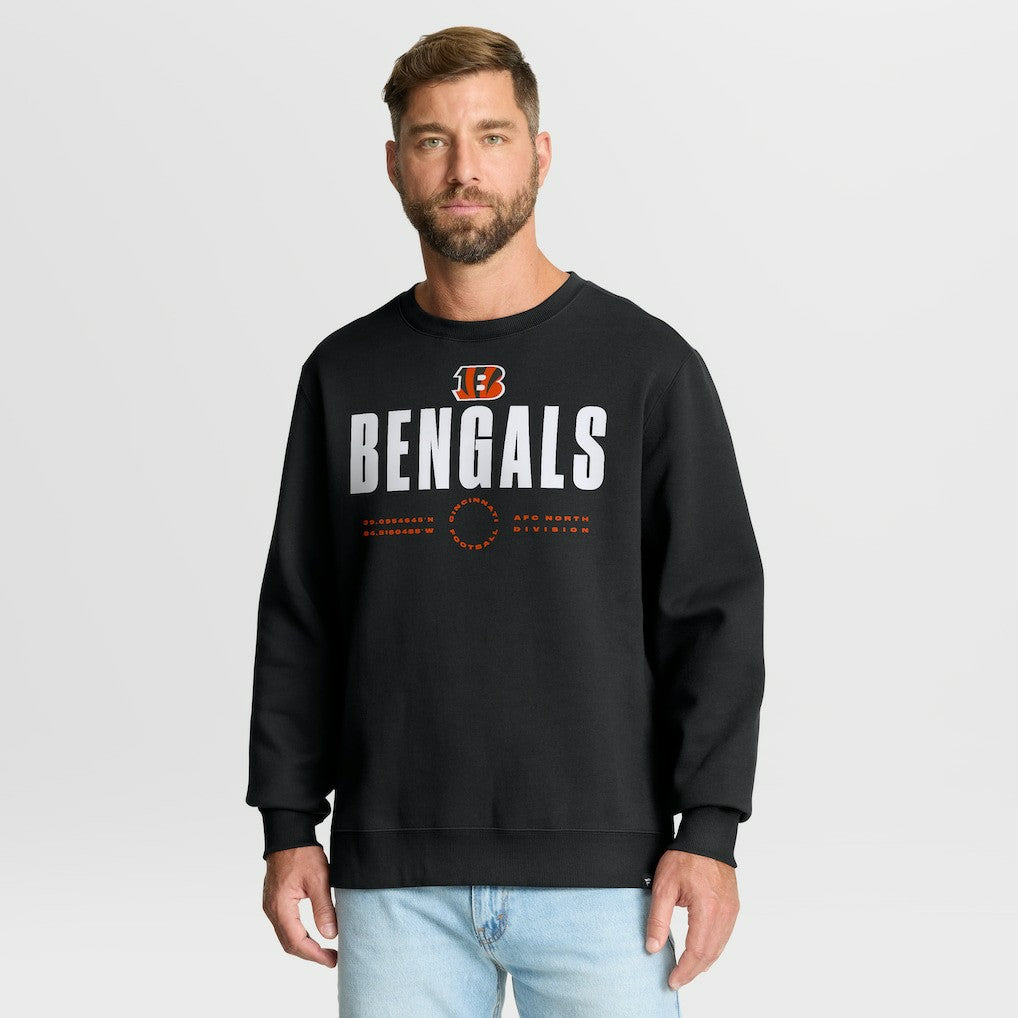 Cincinnati Bengals Direct Handoff Legacy Pullover Sweatshirt - Black outlet
