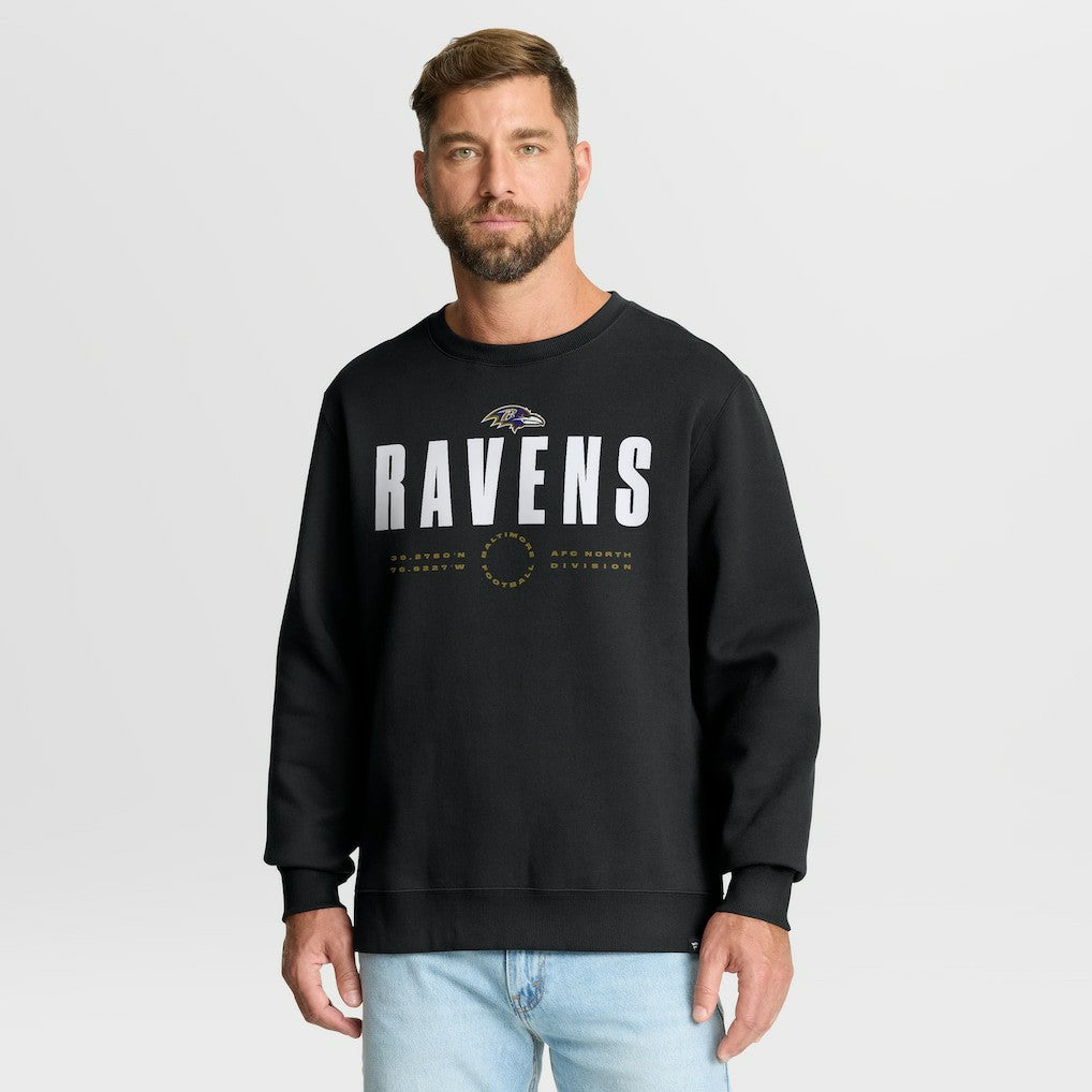 Baltimore Ravens Direct Handoff Legacy Pullover Sweatshirt - Black outlet