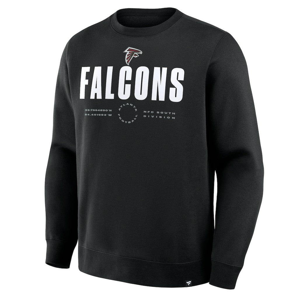 Atlanta Falcons Direct Handoff Legacy Pullover Sweatshirt - Black sale