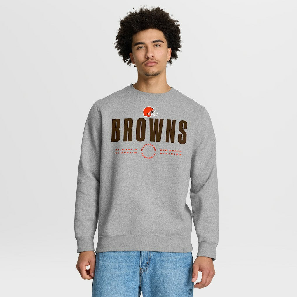 Cleveland Browns Direct Handoff Legacy Pullover Sweatshirt - Heather Gray on sale