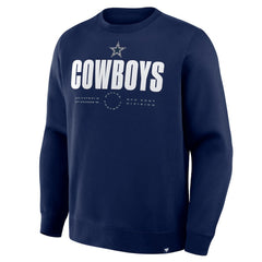 Dallas Cowboys Direct Handoff Legacy Pullover Sweatshirt - Navy on sale