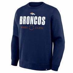 Denver Broncos Direct Handoff Legacy Pullover Sweatshirt - Navy for sale
