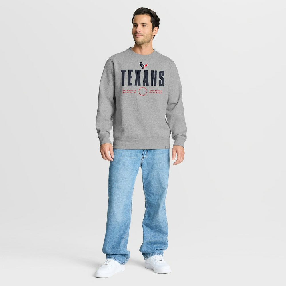 Houston Texans Direct Handoff Legacy Pullover Sweatshirt - Heather Gray online